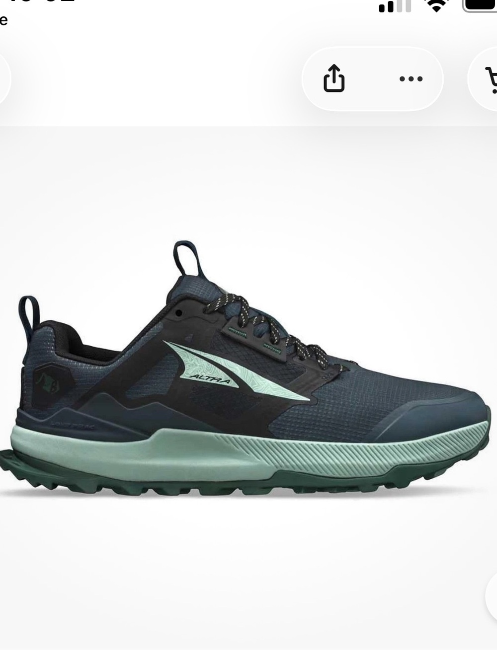 ALTRA Women’s Lone Peak 8 Trail Running Shoe. SZ 7 Wide. Hiking. Outdoor. EUC